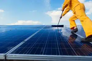 cleaning your solar panels