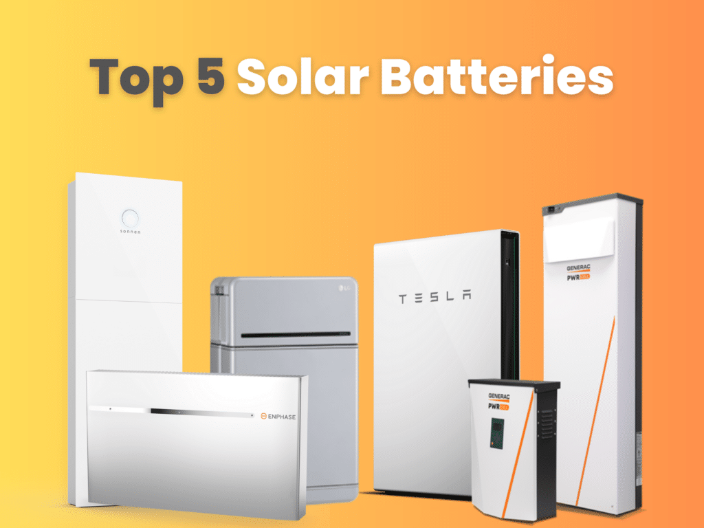 Top 5 Solar Batteries of 2023