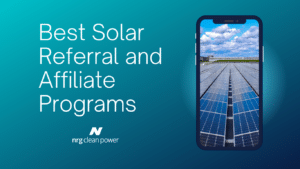 Sure! Here's an updated title that includes "referral": Best Solar Referral and Affiliate Programs