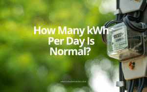 How Many kWh Per Day Is Normal?