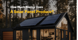 How Much Energy Does A solar panel produce